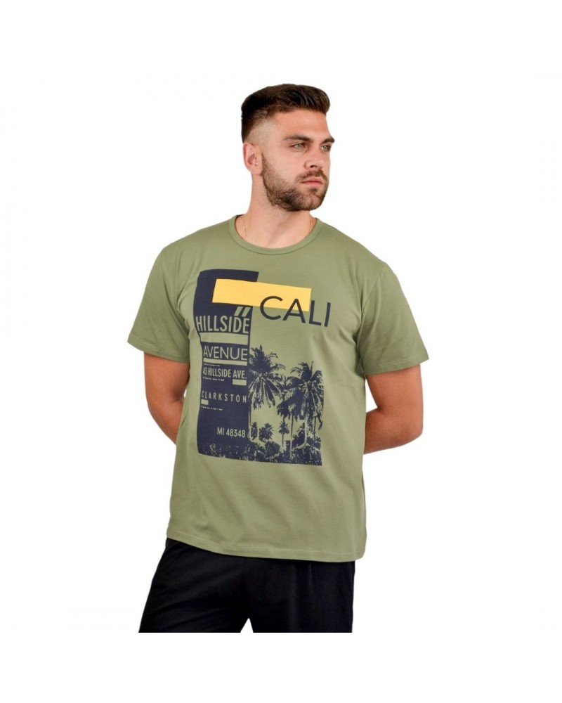 Ανδρικό Βαμβακερό T-Shirt Galaxy